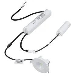 EMERGECNY LIGHTING Knightsbridge 3.5W LED Maintained / Non Maintained Emergency Downlight White 3000K - EMERGECNY LIGHTING Knightsbridge 3.5W LED Maintained / Non Maintained Emergency Downlight White 3000K