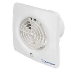 low watt fans National Ventilation 100mm 4" Axial Flow Fan with PIR - low watt fans National Ventilation 100mm 4" Axial Flow Fan with PIR