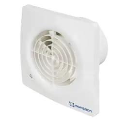 low watt fans National Ventilation 100mm 4" Axial Flow Fan with Timer - low watt fans National Ventilation 100mm 4" Axial Flow Fan with Timer