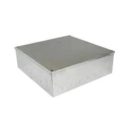 Niglon Niglon 300mm x 300mm x 100mm Galvanised Adaptable Box with Knockouts - Niglon Niglon 300mm x 300mm x 100mm Galvanised Adaptable Box with Knockouts