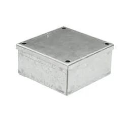 Niglon Niglon 100mm x 100mm x 50mm Galvanised Adaptable Box - Niglon Niglon 100mm x 100mm x 50mm Galvanised Adaptable Box