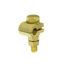 Niglon Niglon Brass Clamp for ⅜" Copper Bond Earth Rod - Niglon Niglon Brass Clamp for ⅜" Copper Bond Earth Rod
