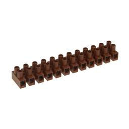 Niglon Niglon 5A 12 Way Bakelite Strip Connector (Sold in 1's) - Niglon Niglon 5A 12 Way Bakelite Strip Connector (Sold in 1's)