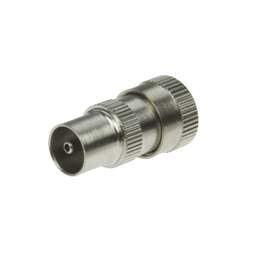 Niglon Niglon Coaxial Male Plug Aluminium (Sold in 1's) - Niglon Niglon Coaxial Male Plug Aluminium (Sold in 1's)