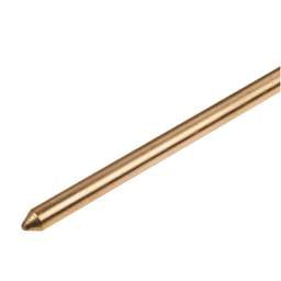 Niglon Niglon ⅜" (9.5mm) x 4ft (1200mm) Copperbond Earth Rod - Niglon Niglon ⅜" (9.5mm) x 4ft (1200mm) Copperbond Earth Rod