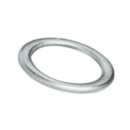 Niglon Niglon 1½" (38mm) Milled Edge Lockring Galvanised Steel (Sold in 1's) - Niglon Niglon 1½" (38mm) Milled Edge Lockring Galvanised Steel (Sold in 1's)