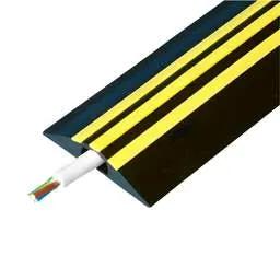 high vis Osmor High Visibility Cable Protector Black with Yellow Stripes (9m Reel) - Clothing Safety Vest Clothing high vis Osmor High Visibility Cable Protector Black with Yellow Stripes (9m Reel) Safety Vest