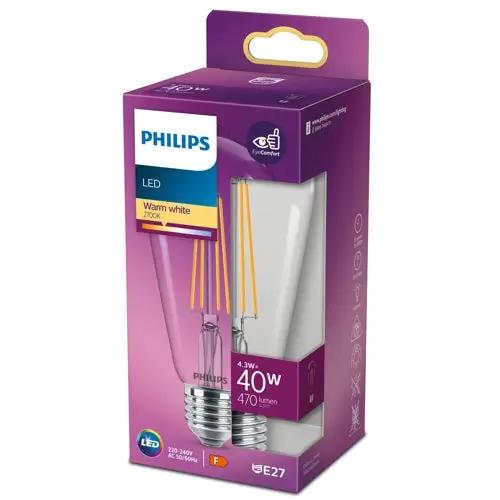 SGINIFY PHILIPS classic 40W ST64 E27 WW CL ND SRT4 - SGINIFY PHILIPS classic 40W ST64 E27 WW CL ND SRT4