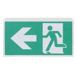 EMERGECNY LIGHTING Philips PROF EM Left / Right Arrow Exit Blade Legend - EMERGECNY LIGHTING Philips PROF EM Left / Right Arrow Exit Blade Legend
