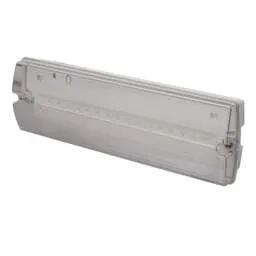 EMERGECNY LIGHTING Ecolink 3W LED Maintained / Non Maintained Emergency Bulkhead IP65 with Legends - EMERGECNY LIGHTING Ecolink 3W LED Maintained / Non Maintained Emergency Bulkhead IP65 with Legends