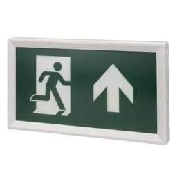 EMERGECNY LIGHTING Ecolink 4W LED Emergency Exit Box with Arrow Up Legend - EMERGECNY LIGHTING Ecolink 4W LED Emergency Exit Box with Arrow Up Legend