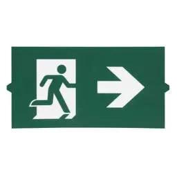 EMERGECNY LIGHTING Ecolink Legend Running Man Right Arrow - EMERGECNY LIGHTING Ecolink Legend Running Man Right Arrow