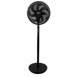 COOLING FANS Igenix 12" 7 Bladed Pedestal Fan Black - COOLING FANS Igenix 12" 7 Bladed Pedestal Fan Black