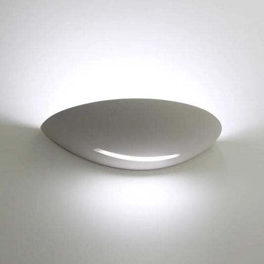Tornado Lighting T6218 Curved Plaster Wall Light 1x 10w 900lm - Tornado Lighting T6218 Curved Plaster Wall Light 1x 10w 900lm