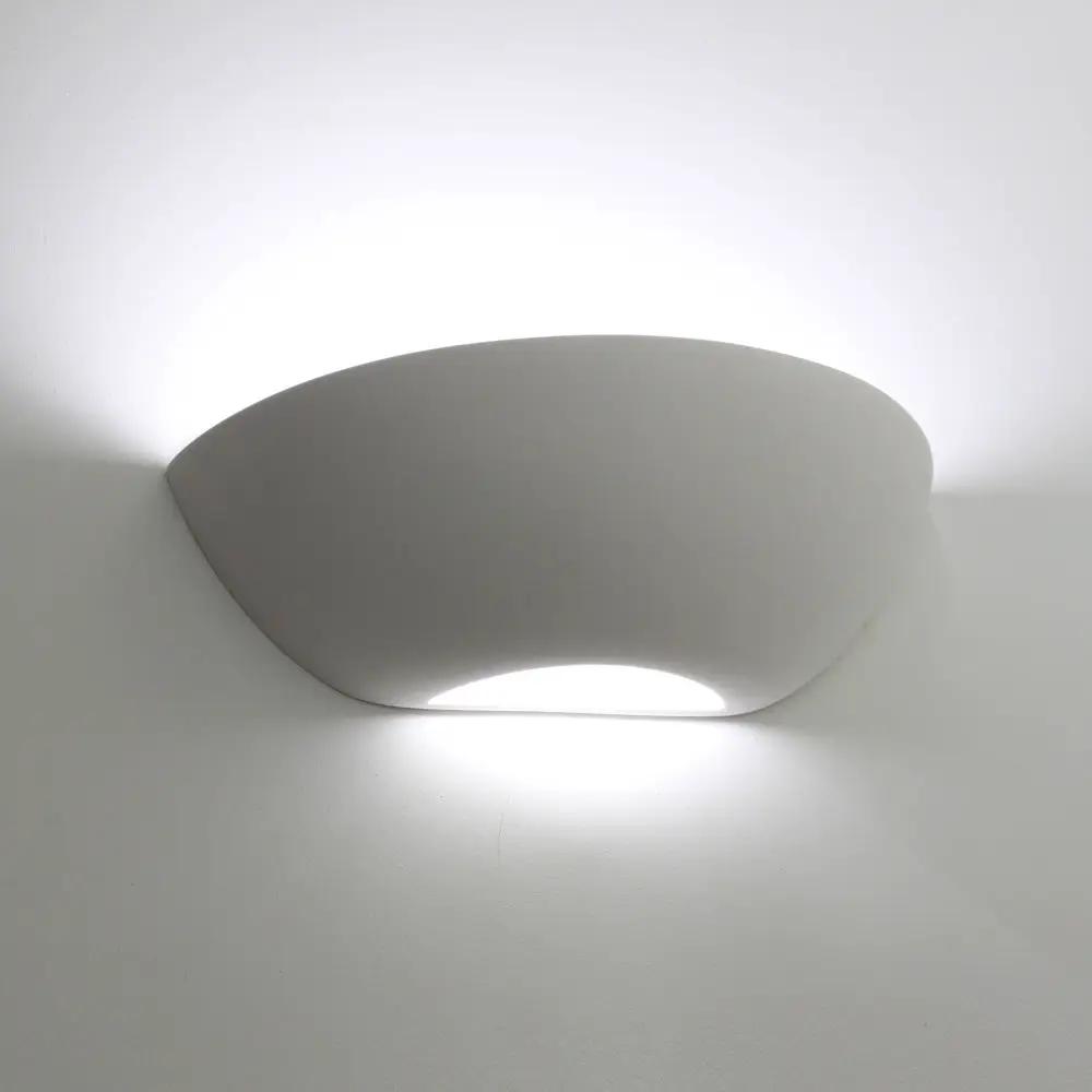 Tornado Lighting T6216 Curved Plaster Wall Light - 1x 15w 2000lm Dimmable - Tornado Lighting T6216 Curved Plaster Wall Light - 1x 15w 2000lm Dimmable