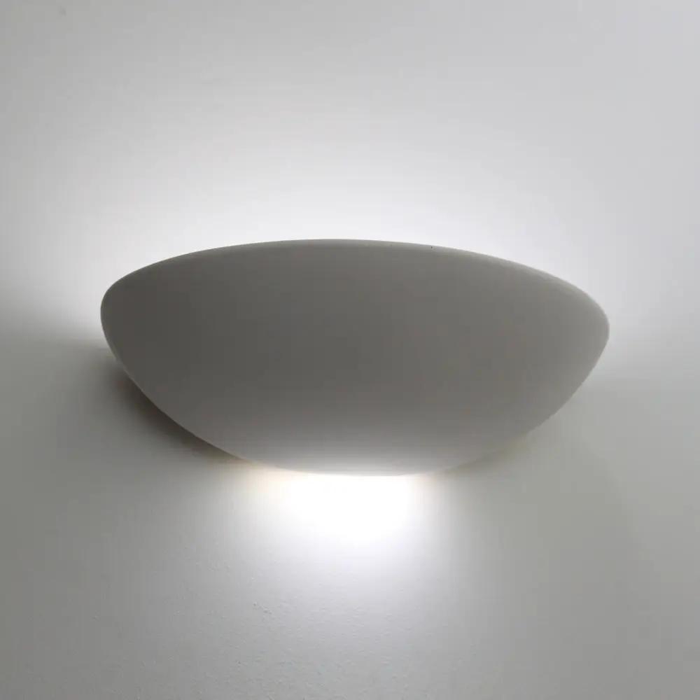Tornado Lighting T7525 Curved Plaster Wall Light - 1x 15w 2000lm Dimmable - Tornado Lighting T7525 Curved Plaster Wall Light - 1x 15w 2000lm Dimmable