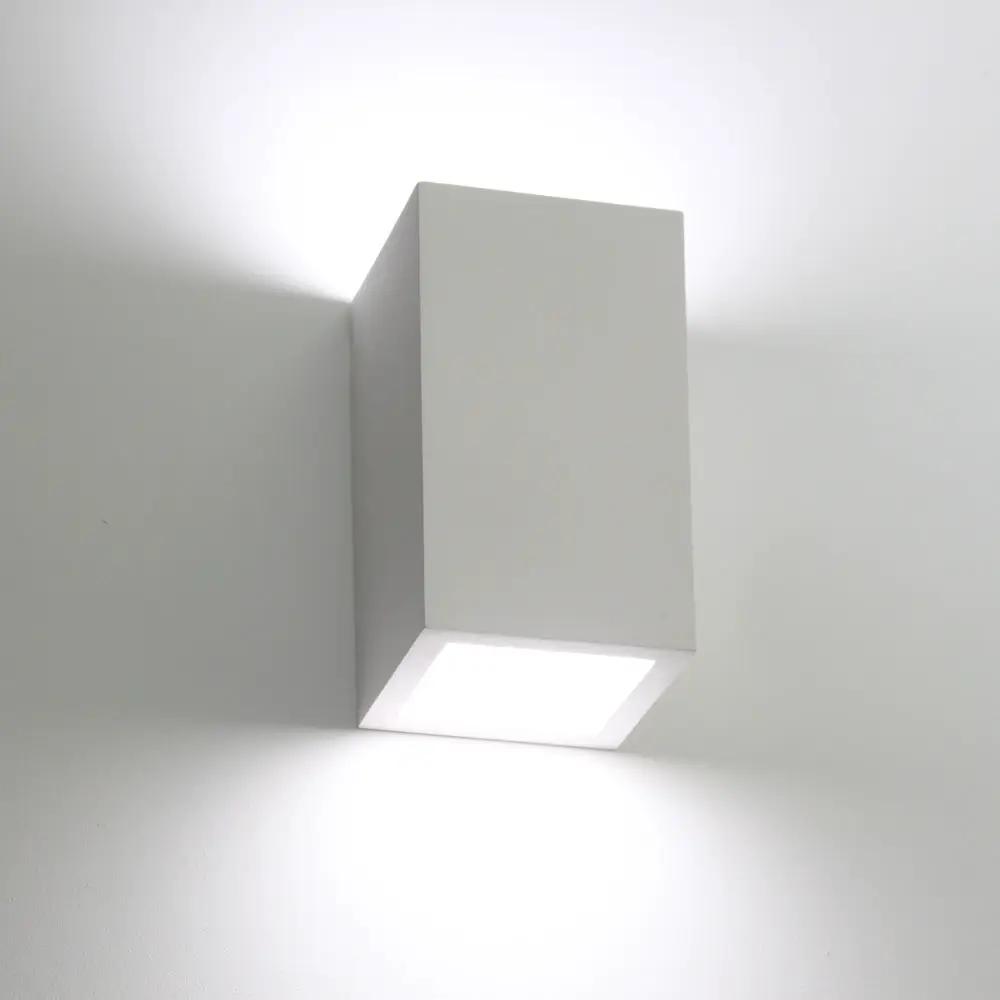 Tornado Lighting TR8280 Linear Plaster Wall Light (Integrated Emergency Option) - Twin 5.7w GU10 1080lm Dimmable - Tornado Lighting TR8280 Linear Plaster Wall Light (Integrated Emergency Option) - Twin 5.7w GU10 1080lm Dimmable