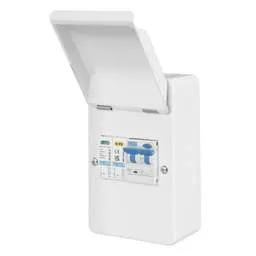 ev charger Proteus EV 40A EV Metal Clad Distribution Board with B Curve RCBO & Type 2 SPD - ev charger Proteus EV 40A EV Metal Clad Distribution Board with B Curve RCBO & Type 2 SPD