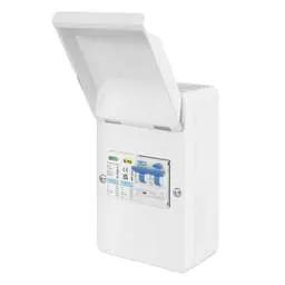 ev charger Proteus EV 40A EV Metal Clad Distribution Board with C Curve RCBO & Type 2 SPD - ev charger Proteus EV 40A EV Metal Clad Distribution Board with C Curve RCBO & Type 2 SPD