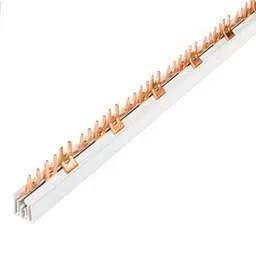 Electrical Lighting Proteus 12 Way Insulated Triple Pole Comb Busbar - Electrical Lighting Proteus 12 Way Insulated Triple Pole Comb Busbar
