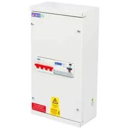 ev charger Proteus EV 1 Way TP+N 22kW Isolator / RCD Type A EV Distribution Board - ev charger Proteus EV 1 Way TP+N 22kW Isolator / RCD Type A EV Distribution Board