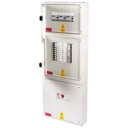 ev charger Proteus EV 6 Way TP+N Populated Distribution Board with 200A Mains Incomer / RCBOs - ev charger Proteus EV 6 Way TP+N Populated Distribution Board with 200A Mains Incomer / RCBOs