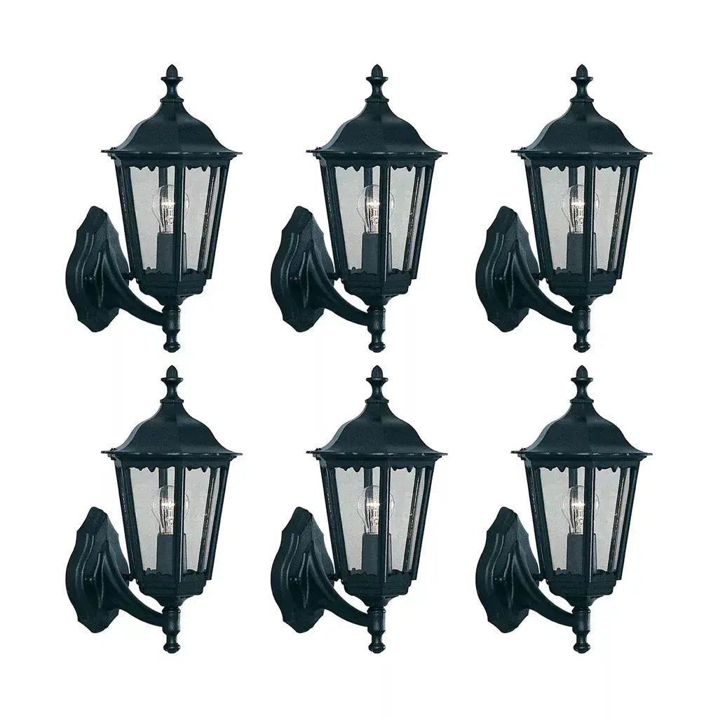 outdoor walllights Promo Pack of 6 - 82530BK - outdoor walllights Promo Pack of 6 - 82530BK