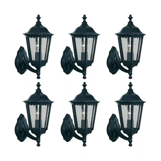 outdoor walllights Promo Pack of 6 - 82530BK - outdoor walllights Promo Pack of 6 - 82530BK