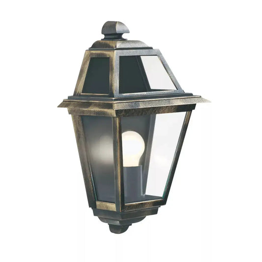 outdoor walllights New Orleans Outdoor Wall Light - Black Gold, Glass, IP44 - outdoor walllights New Orleans Outdoor Wall Light - Black Gold, Glass, IP44