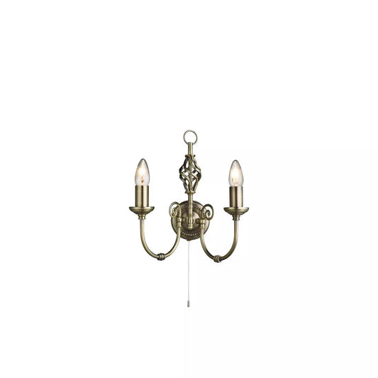 searchlight wall lights Zanzibar 2Lt Wall Light - Antique Brass Metal - searchlight wall lights Zanzibar 2Lt Wall Light - Antique Brass Metal