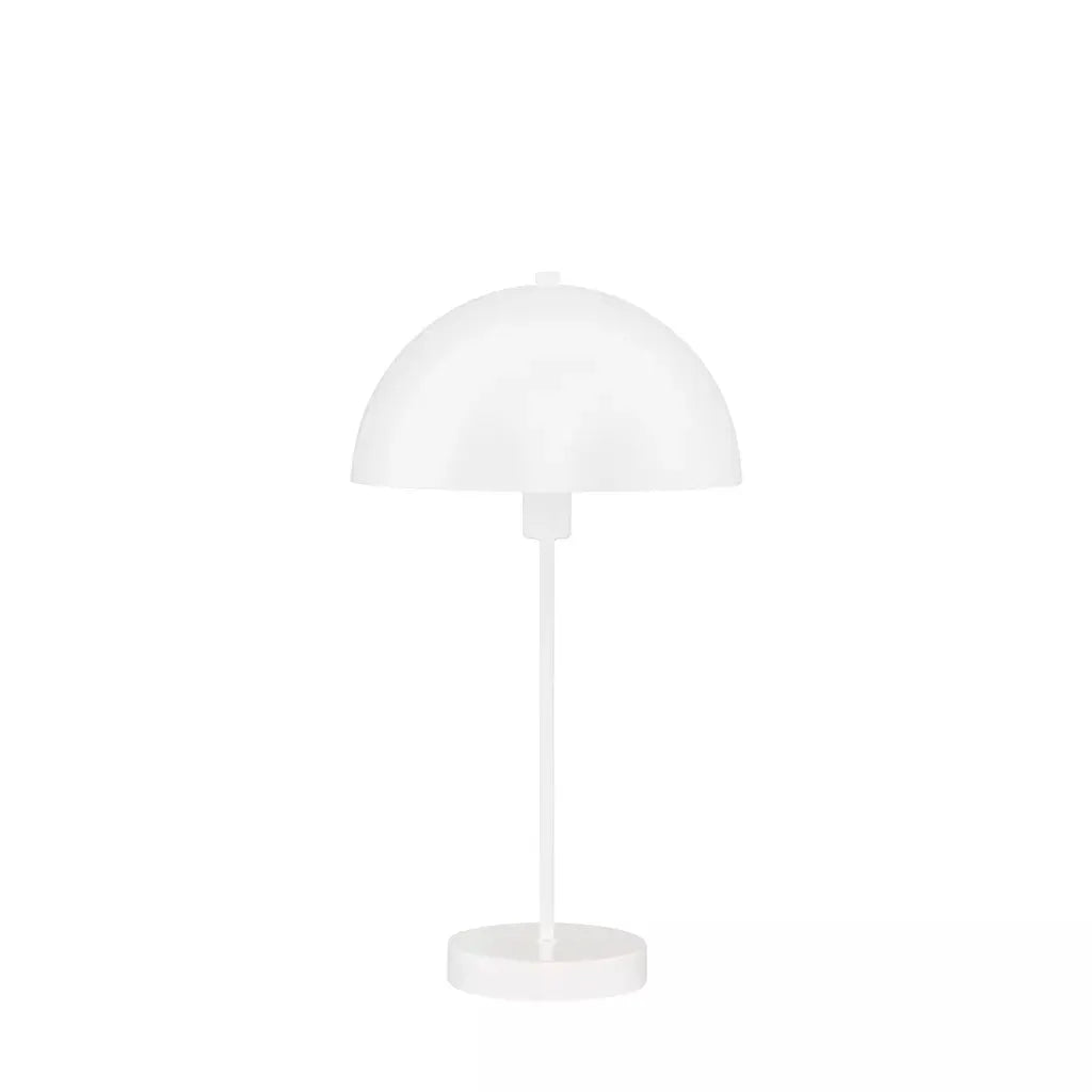 searchlight table lamps Mushroom Table Lamp - White Metal - searchlight table lamps Mushroom Table Lamp - White Metal