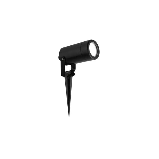 searchlight Outdoor Spike Lights Spikey Outdoor Coastal Spotlight - Black Polycarbonate - searchlight Outdoor Spike Lights Spikey Outdoor Coastal Spotlight - Black Polycarbonate