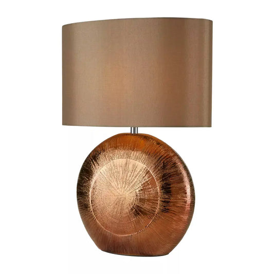 searchlight table lamps Lux & Belle Table Lamp - Ceramic Bronze & Fabric Shade - searchlight table lamps Lux & Belle Table Lamp - Ceramic Bronze & Fabric Shade
