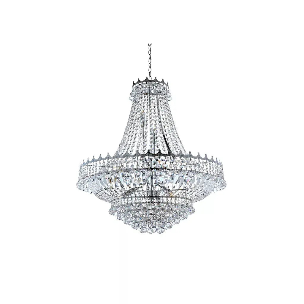 searchlight chandlier Versailles 13Lt Chandelier - Chrome Metal & Crystal - searchlight chandlier Versailles 13Lt Chandelier - Chrome Metal & Crystal