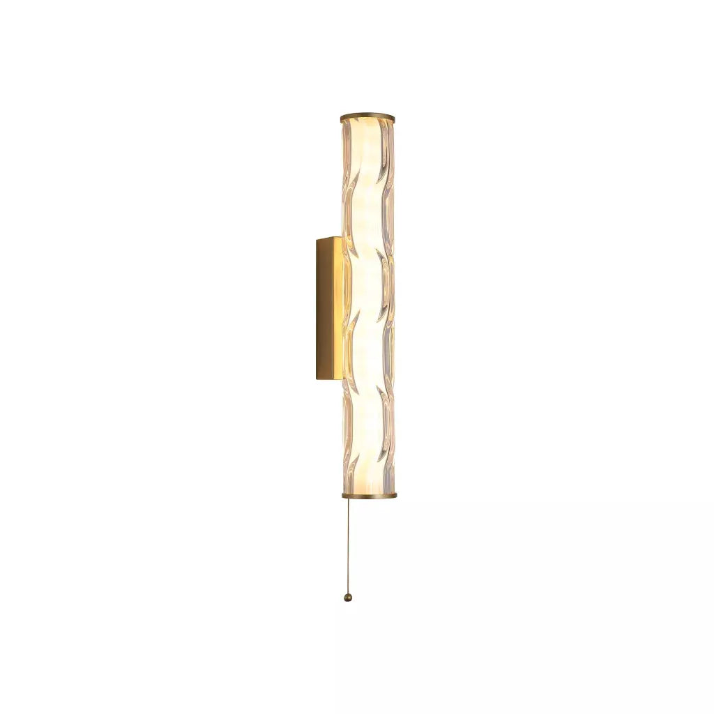 searchlight wall lights Vibrate LED Wall Light, Matt Gold with Glass - searchlight wall lights Vibrate LED Wall Light, Matt Gold with Glass