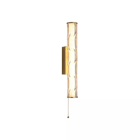 searchlight wall lights Vibrate LED Wall Light, Matt Gold with Glass - searchlight wall lights Vibrate LED Wall Light, Matt Gold with Glass