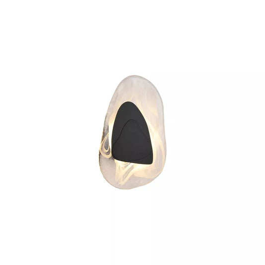 searchlight wall lights Destiny LED Wall Light, Matt Black Metal with Glass - searchlight wall lights Destiny LED Wall Light, Matt Black Metal with Glass