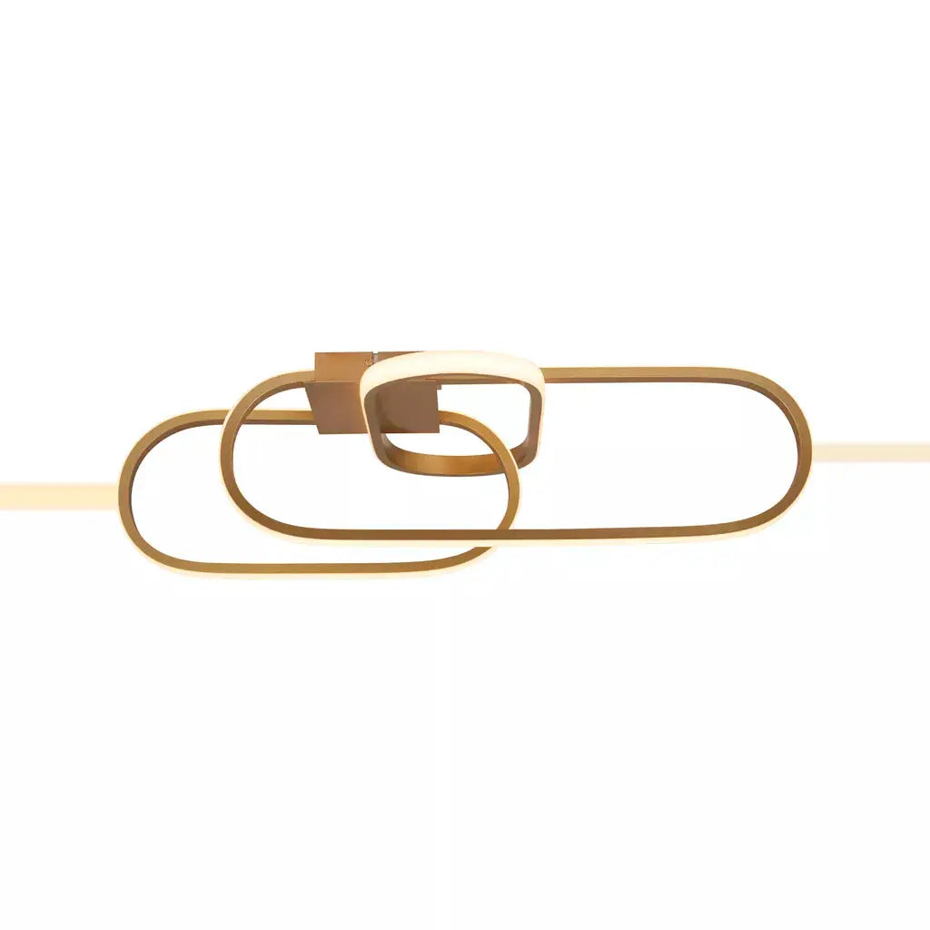 searchlight ceiling lights Clip Flush - Gold Metal - Ceiling Lights searchlight ceiling lights Clip Flush - Gold Metal Ceiling Lights