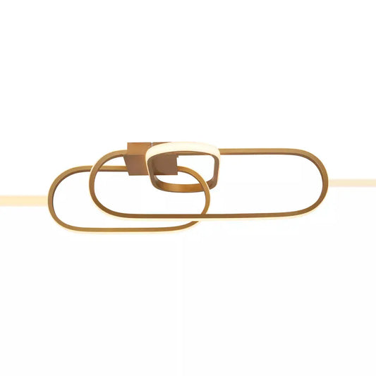 searchlight ceiling lights Clip Flush - Gold Metal - Ceiling Lights searchlight ceiling lights Clip Flush - Gold Metal Ceiling Lights