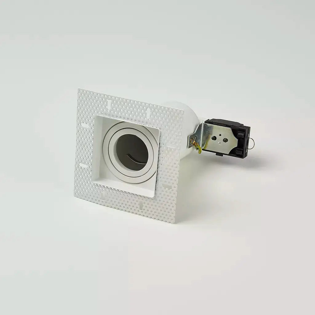 Searchlight Downlights Grid 1 Trimless Fire Rated, GU10, White - Searchlight Downlights Grid 1 Trimless Fire Rated, GU10, White