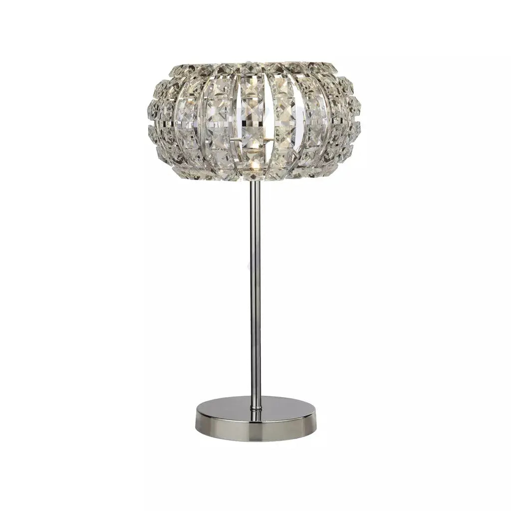 searchlight table lamps Marylin Table Lamp - Chrome, Crystal Glass & Sand Diffuser - searchlight table lamps Marylin Table Lamp - Chrome, Crystal Glass & Sand Diffuser