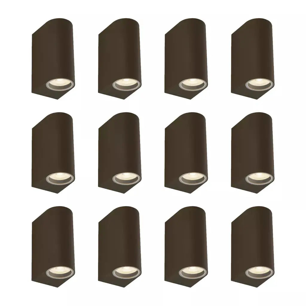 outdoor walllights Promo Pack of 12 - 8008-2RUS-LED - outdoor walllights Promo Pack of 12 - 8008-2RUS-LED
