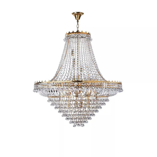 searchlight chandlier Versailles 19Lt Chandelier - Gold Metal & Crystal - searchlight chandlier Versailles 19Lt Chandelier - Gold Metal & Crystal