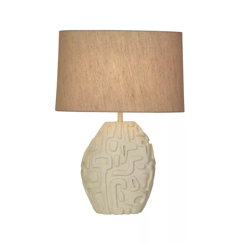 searchlight table lamps Adelaide 1Lt Table Lamp, Cream Resin with Oatmeal Linen Shad - searchlight table lamps Adelaide 1Lt Table Lamp, Cream Resin with Oatmeal Linen Shad