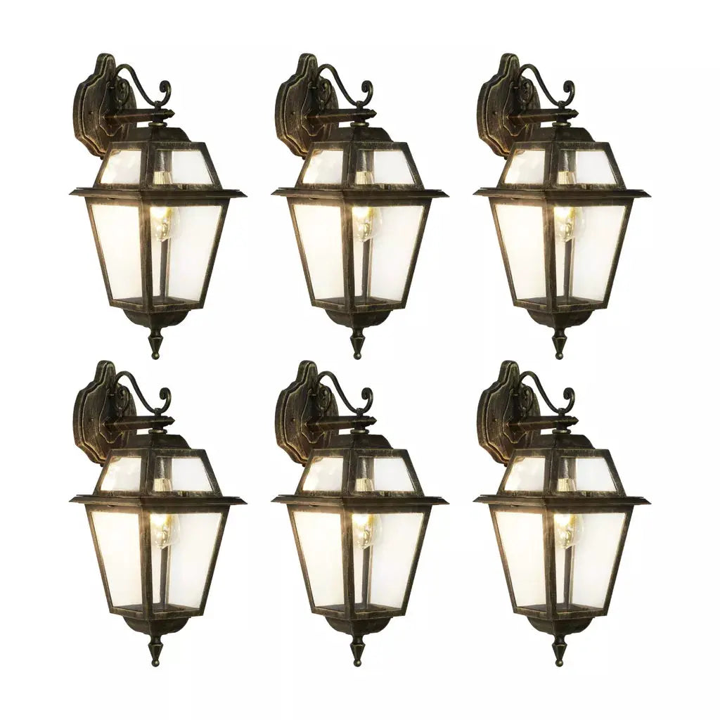 outdoor walllights Promo Pack of 6 - 1522 - outdoor walllights Promo Pack of 6 - 1522