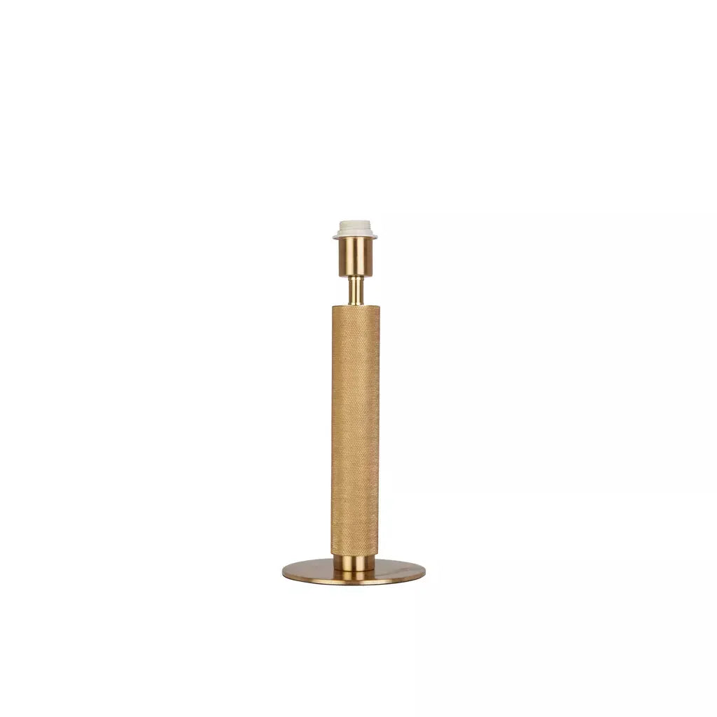 searchlight table lamps Base Only - London Table Lamp - Knurled Gold Metal - searchlight table lamps Base Only - London Table Lamp - Knurled Gold Metal