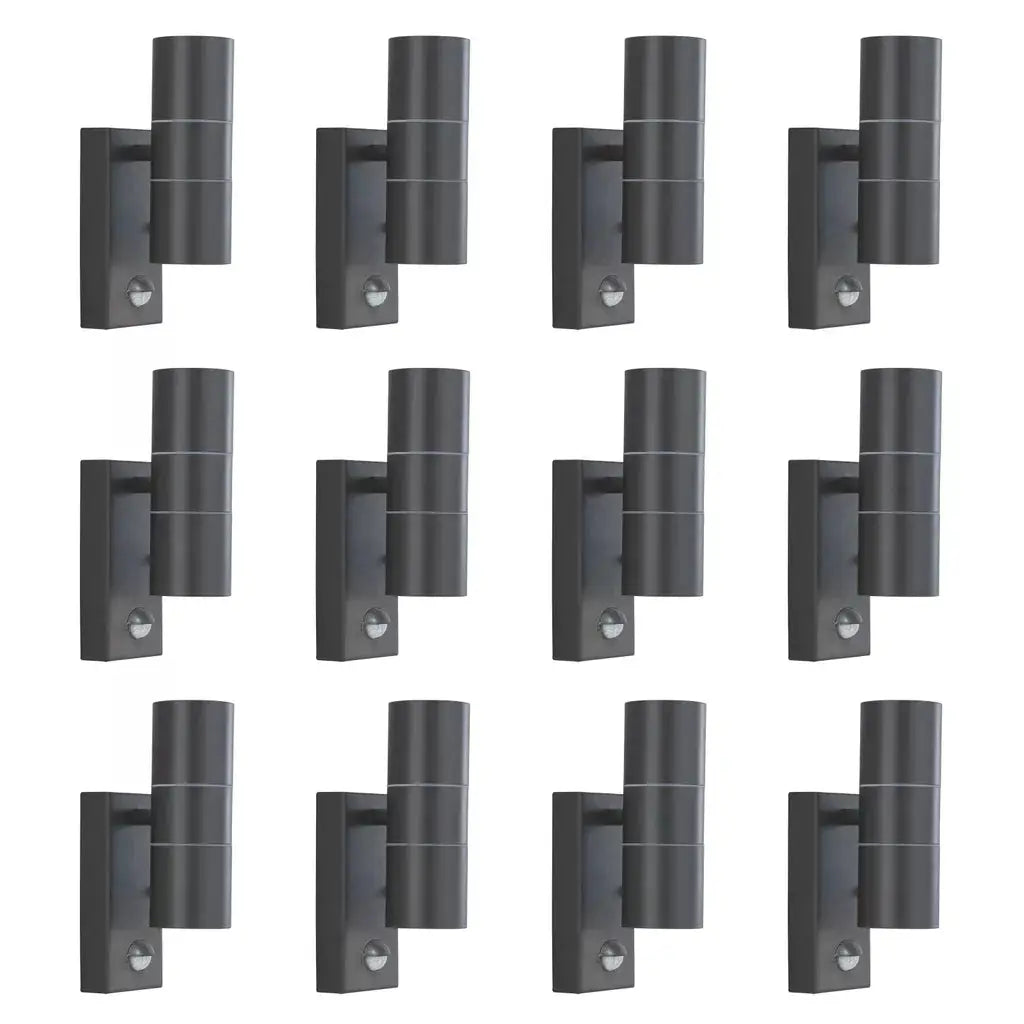 outdoor walllights Promo Pack of 12 - 7008-2BK-LED - outdoor walllights Promo Pack of 12 - 7008-2BK-LED