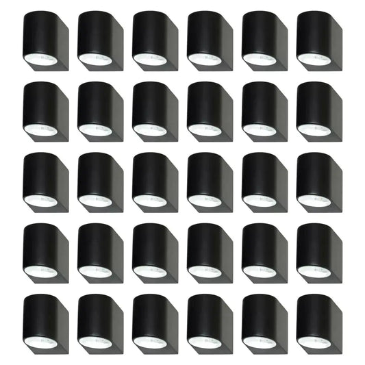 outdoor walllights Promo Pack of 12 - 8008 -1BK-LED - outdoor walllights Promo Pack of 12 - 8008 -1BK-LED