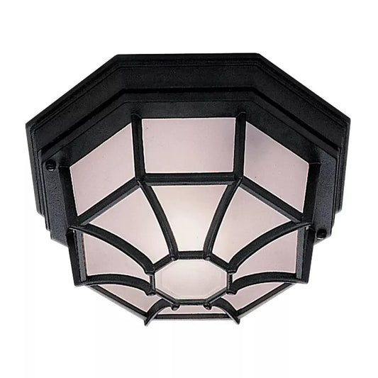 outdoor walllights Vermont Outdoor Wall/Ceiling Light - Black Metal & Glass - outdoor walllights Vermont Outdoor Wall/Ceiling Light - Black Metal & Glass