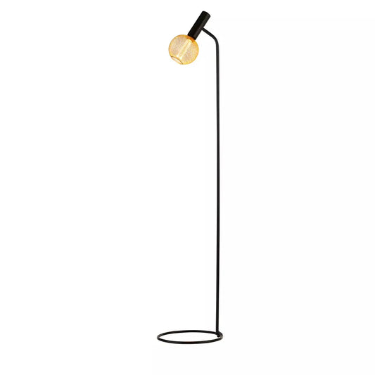 Searchlight Table Lamps Dulwich Floor Lamp - Black Metal - Floor Lamps Searchlight Table Lamps Dulwich Floor Lamp - Black Metal Floor Lamps